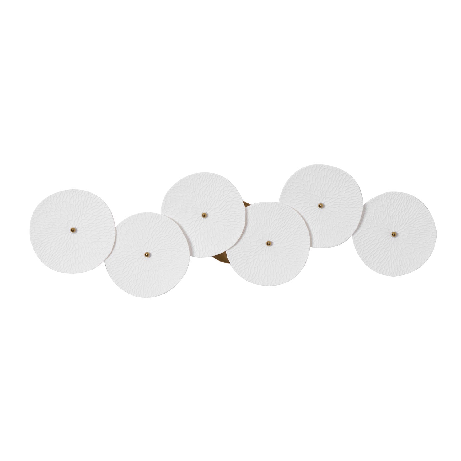 Keramische Lotusbloem Wandlamp met Gouden Armatuur – Cascade Lichteffect voor Stijlvolle Verlichting | Sansoti