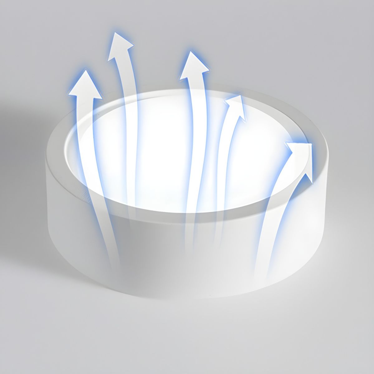 Plafonnier rond LED apparent à lumière réglable, noir et blanc, 10-18 cm, salon, hall, couloir, cuisine, chambre à coucher | Sansoti