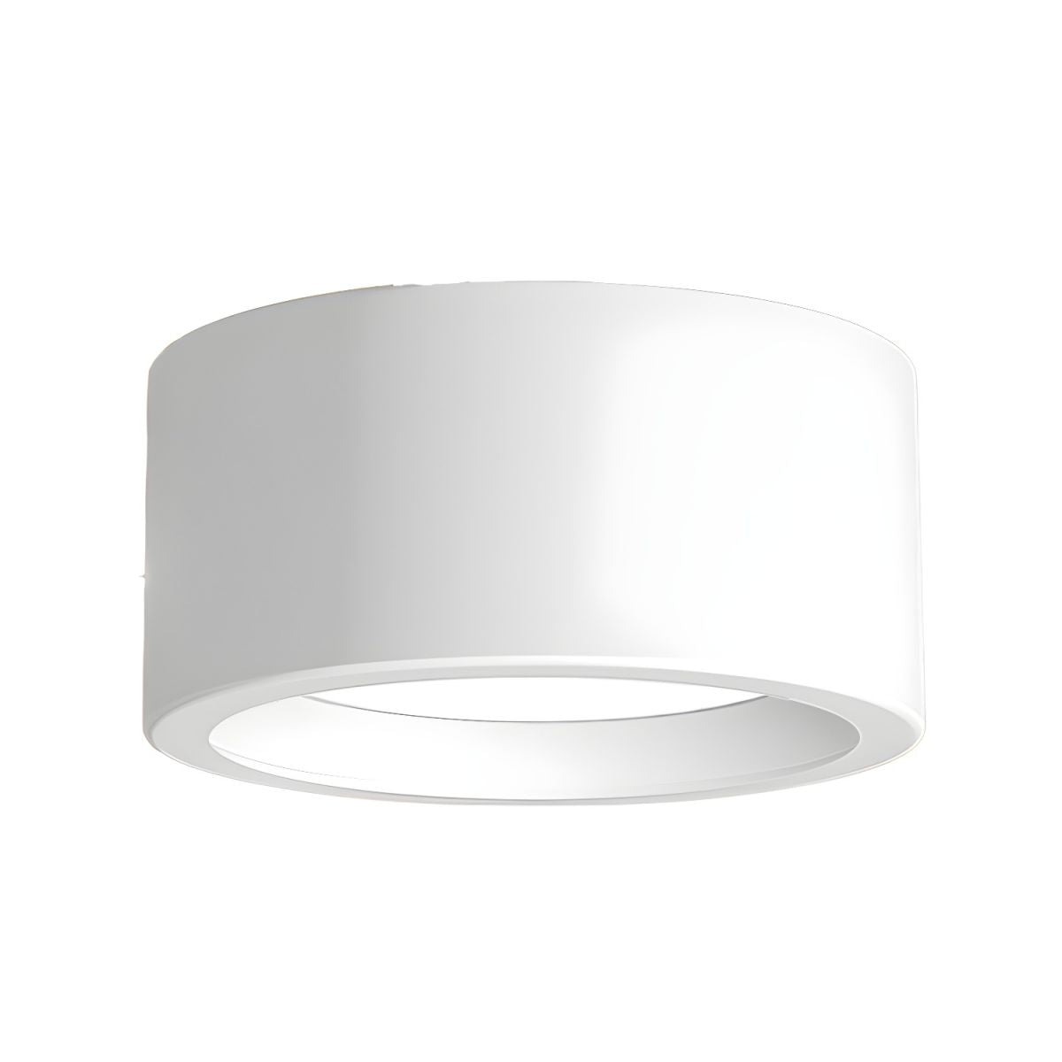 Plafonnier rond LED apparent à lumière réglable, noir et blanc, 10-18 cm, salon, hall, couloir, cuisine, chambre à coucher | Sansoti