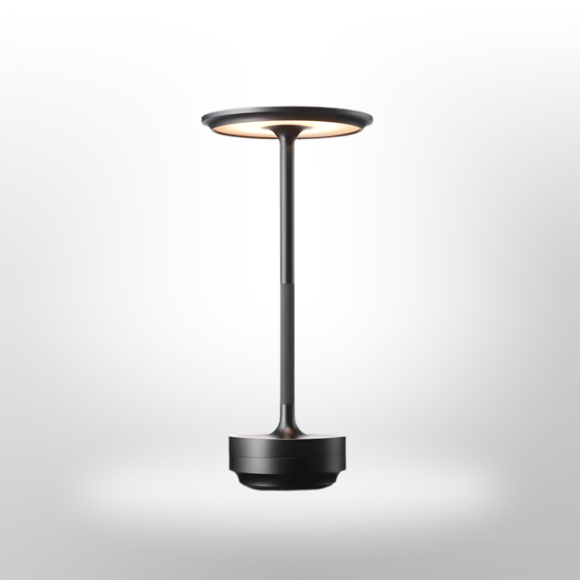Tafellamp Draadloos LED Dimbaar Metaal Goud Zwart Zilver Oplaadbaar Touchlamp Nachtlamp Bureau Lamp Modern Design | Sansoti