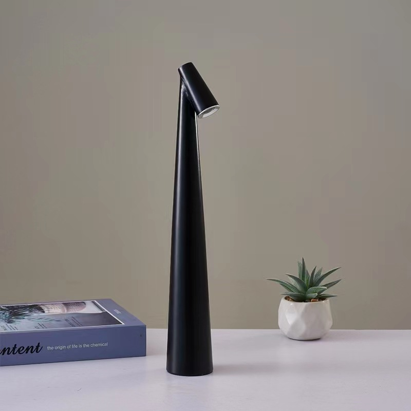 Lampe de table Lumina aluminium 3000K sans fil noir blanc rouge table à manger lampe de lecture design moderne | Restfield