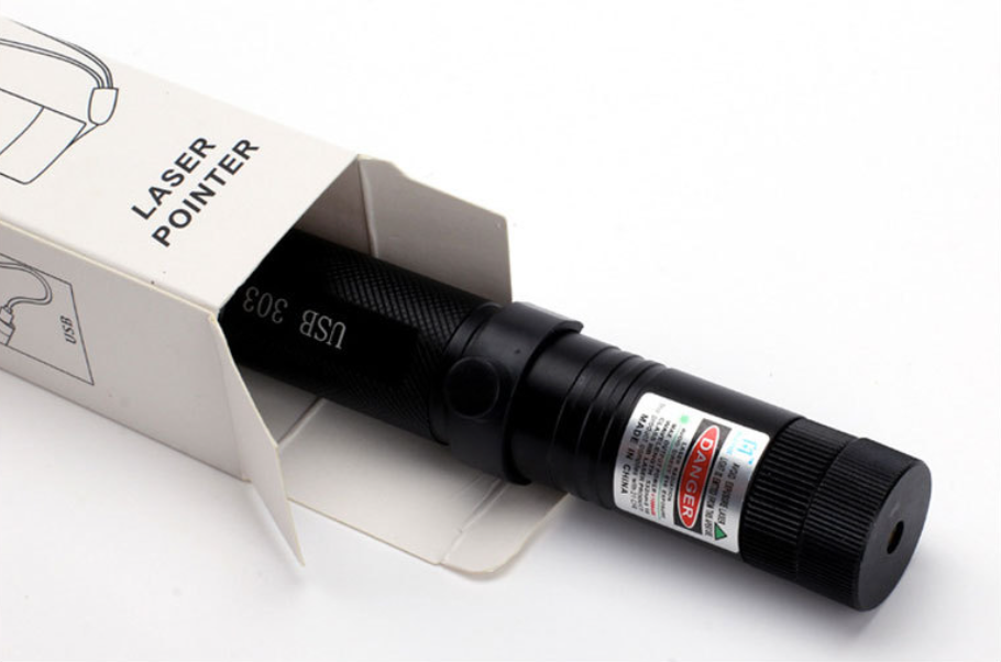 Verstelbare Laserpointer Aluminium 10000m Bereik Rood Groen Violet voor Presentaties Outdoor Activiteiten | Sansoti