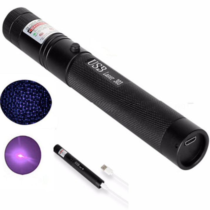Verstelbare Laserpointer Aluminium 10000m Bereik Rood Groen Violet voor Presentaties Outdoor Activiteiten | Sansoti