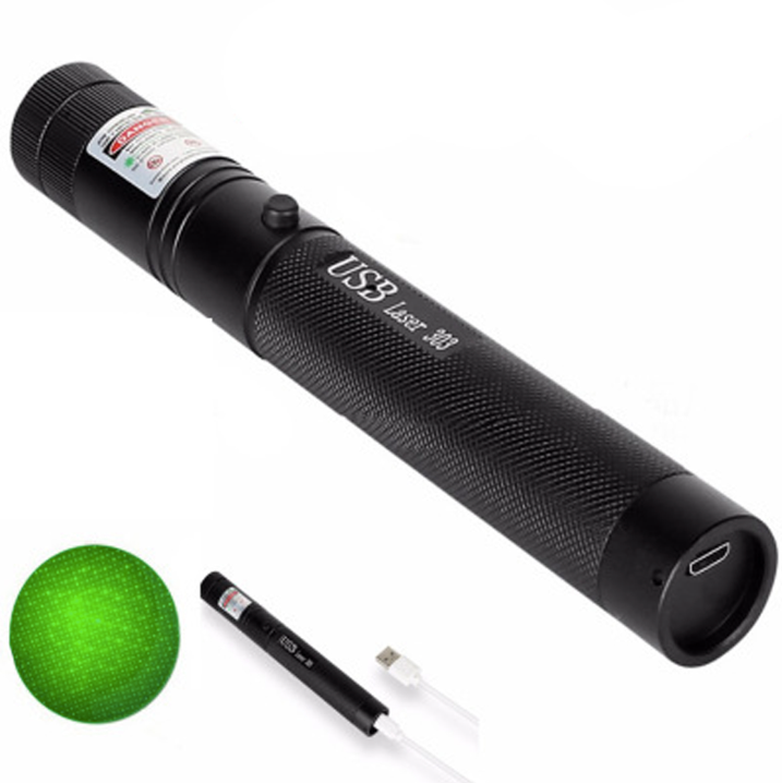 Verstelbare Laserpointer Aluminium 10000m Bereik Rood Groen Violet voor Presentaties Outdoor Activiteiten | Sansoti