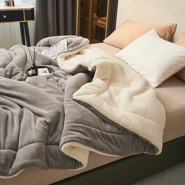 Luxe Flanel Fleece Plaid – Zachte Knuffelplaid voor Koude Avonden en Comfortabel Gebruik | Sansoti