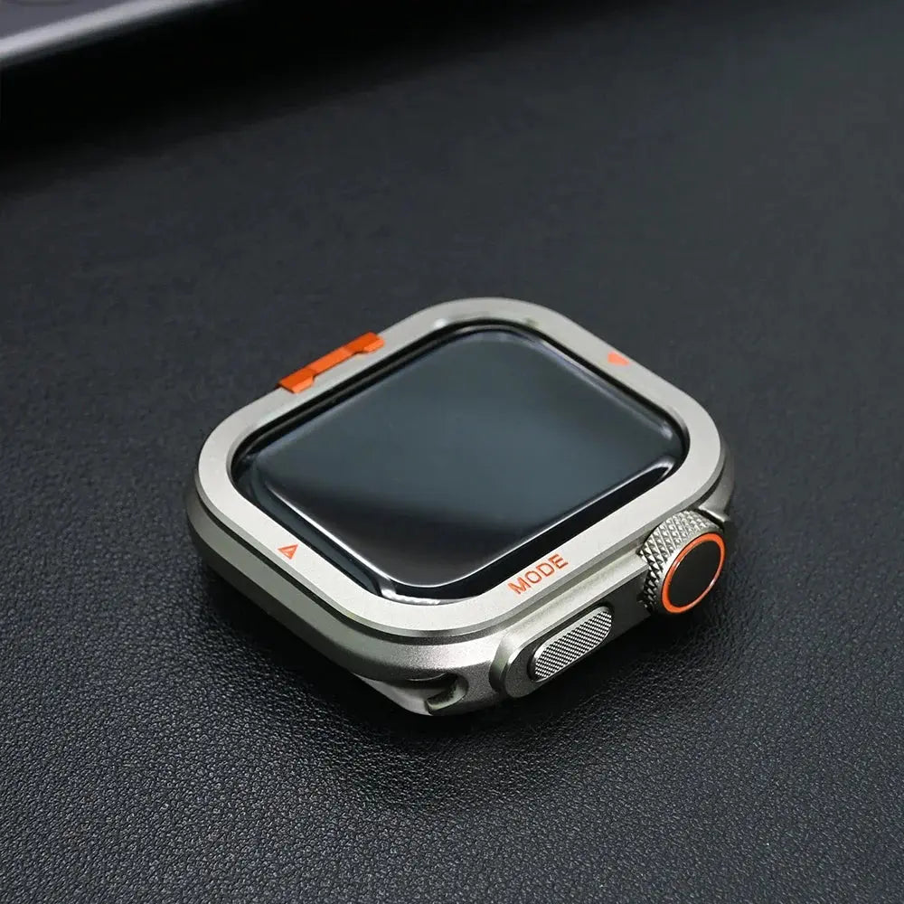 Protective Case Smartwatch 49mm 46mm Titanium Metal Frame Ultimate Protection Sports Watch Four Colors | Sansoti