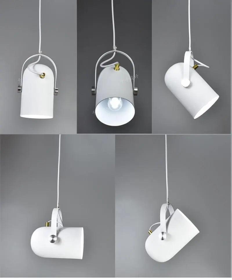 Moderne Hanglamp met Verstelbare Kabel voor Slaapkamer – Scandinavisch Design met Kleuraccenten | Sansoti