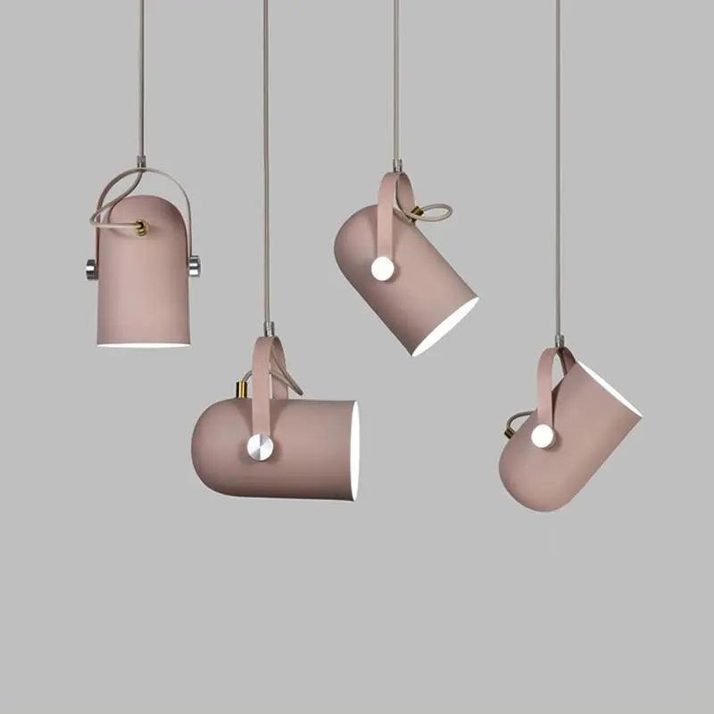 Moderne Hanglamp met Verstelbare Kabel voor Slaapkamer – Scandinavisch Design met Kleuraccenten | Sansoti