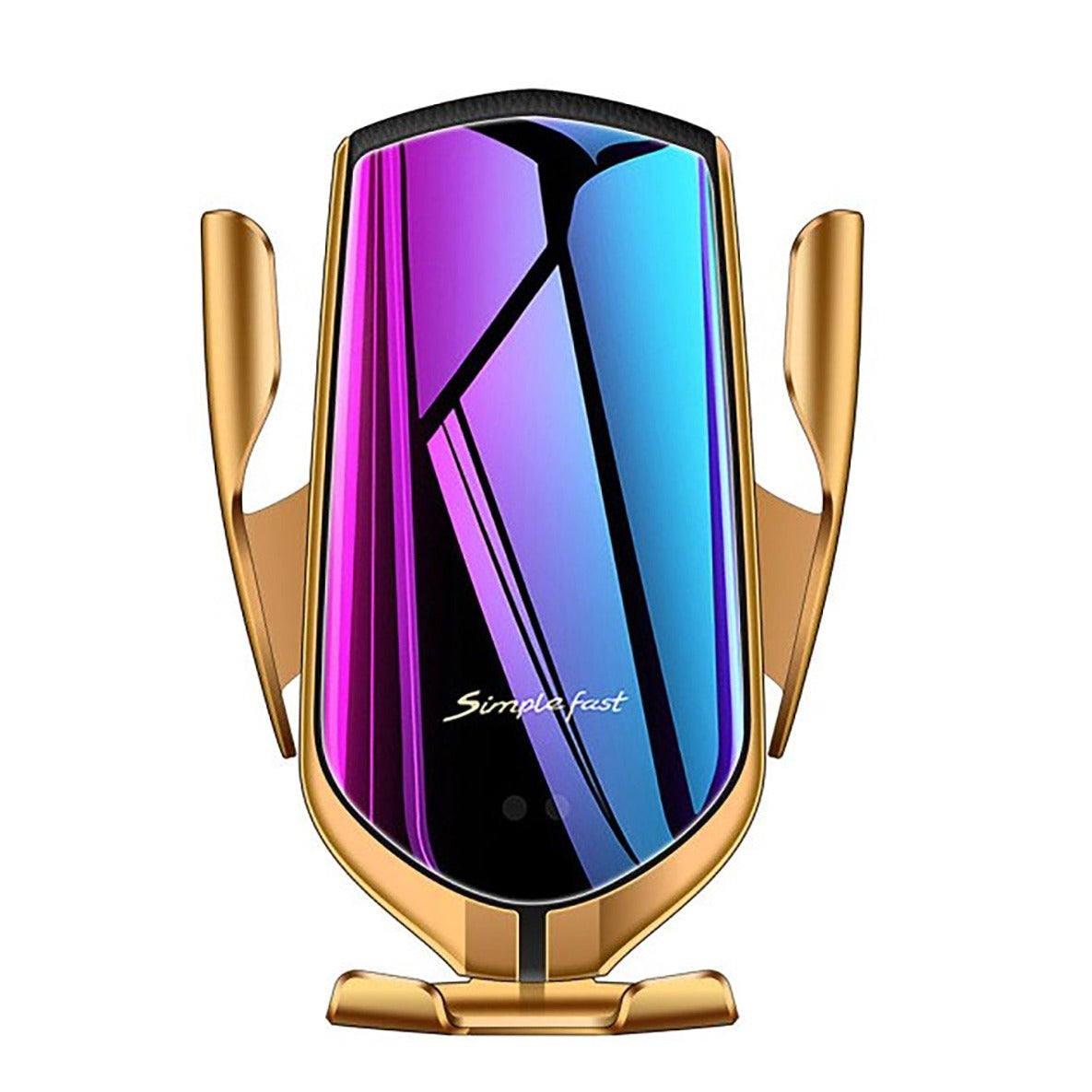 Car Phone Holder Wireless Charger Automatic Infrared Air Vent Qi 10W | Sansoti