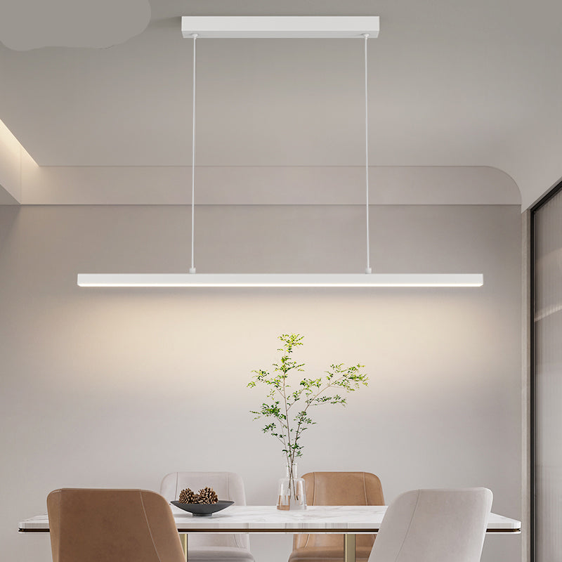 Scandibeam hanglamp LED 3000K zwart eettafel lineaire verlichting modern minimalistisch | Sansoti