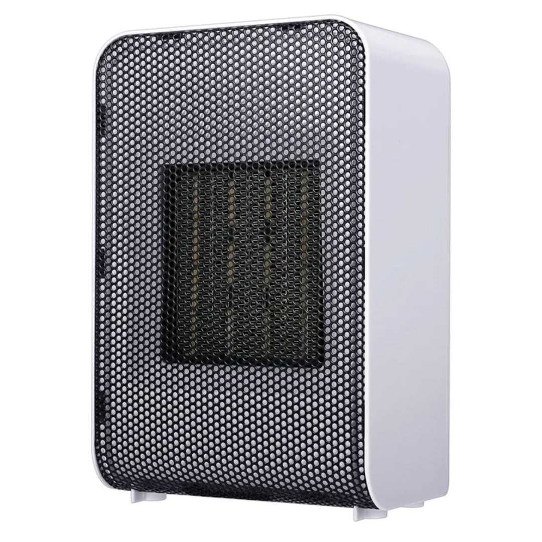 Compacte Verwarmingskachel 750-1500W PTC Keramiek Bureau Slaapkamer Badkamer Energiezuinig Wit Zwart | Sansoti
