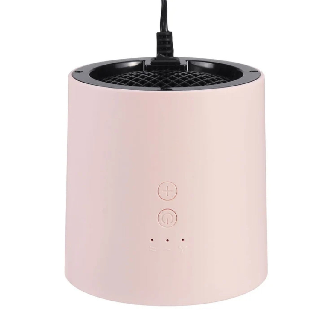 Keramische Kachel 1360W Compact Wit Roze Automatische Warmteregeling Veilig voor Kantoor en Thuisgebruik | Sansoti