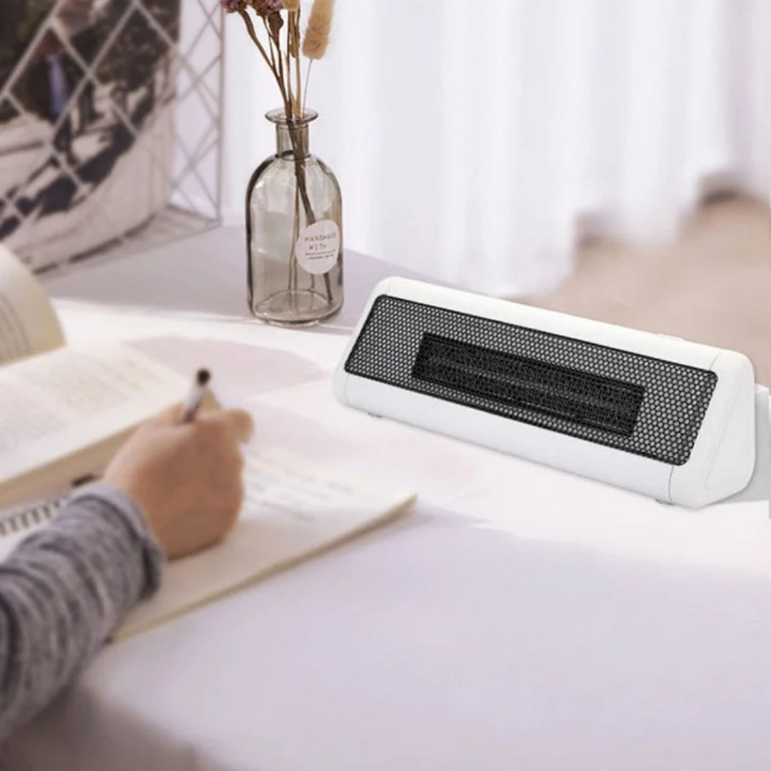 Compacte Elektrische Kachel 300W PTC Keramisch Verwarmingselement Bureau Slaapkamer Kantoor Veilig Stil | Sansoti