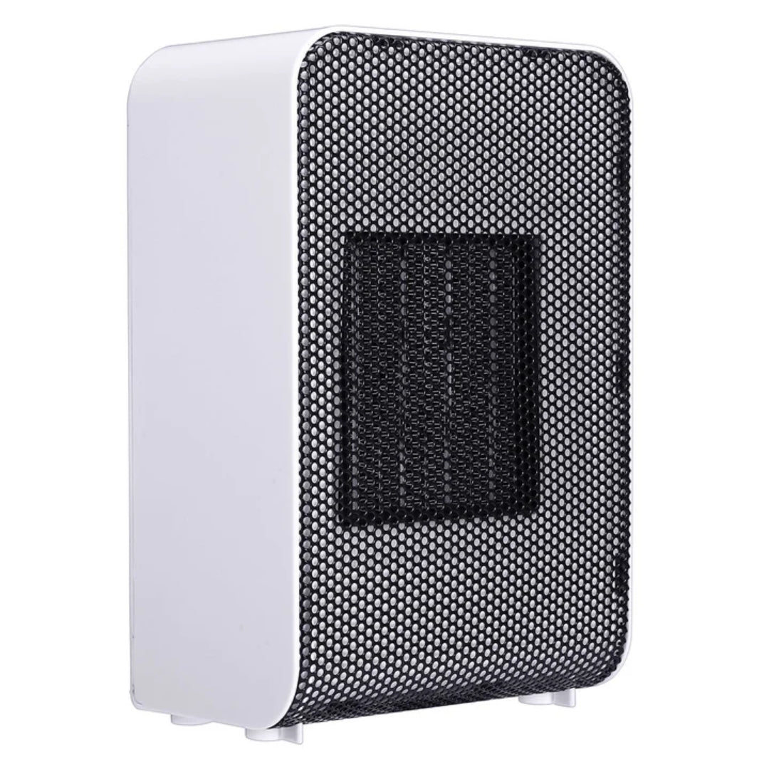 Compacte Verwarmingskachel 750-1500W PTC Keramiek Bureau Slaapkamer Badkamer Energiezuinig Wit Zwart | Sansoti