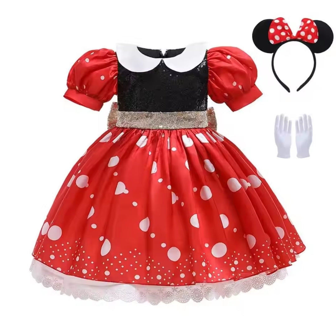 Mouse Costume Dress-Up Outfit for Girls and Boys Cosplay Carnival Halloween Children's Clothing Party Outfit Costume | Sansoti