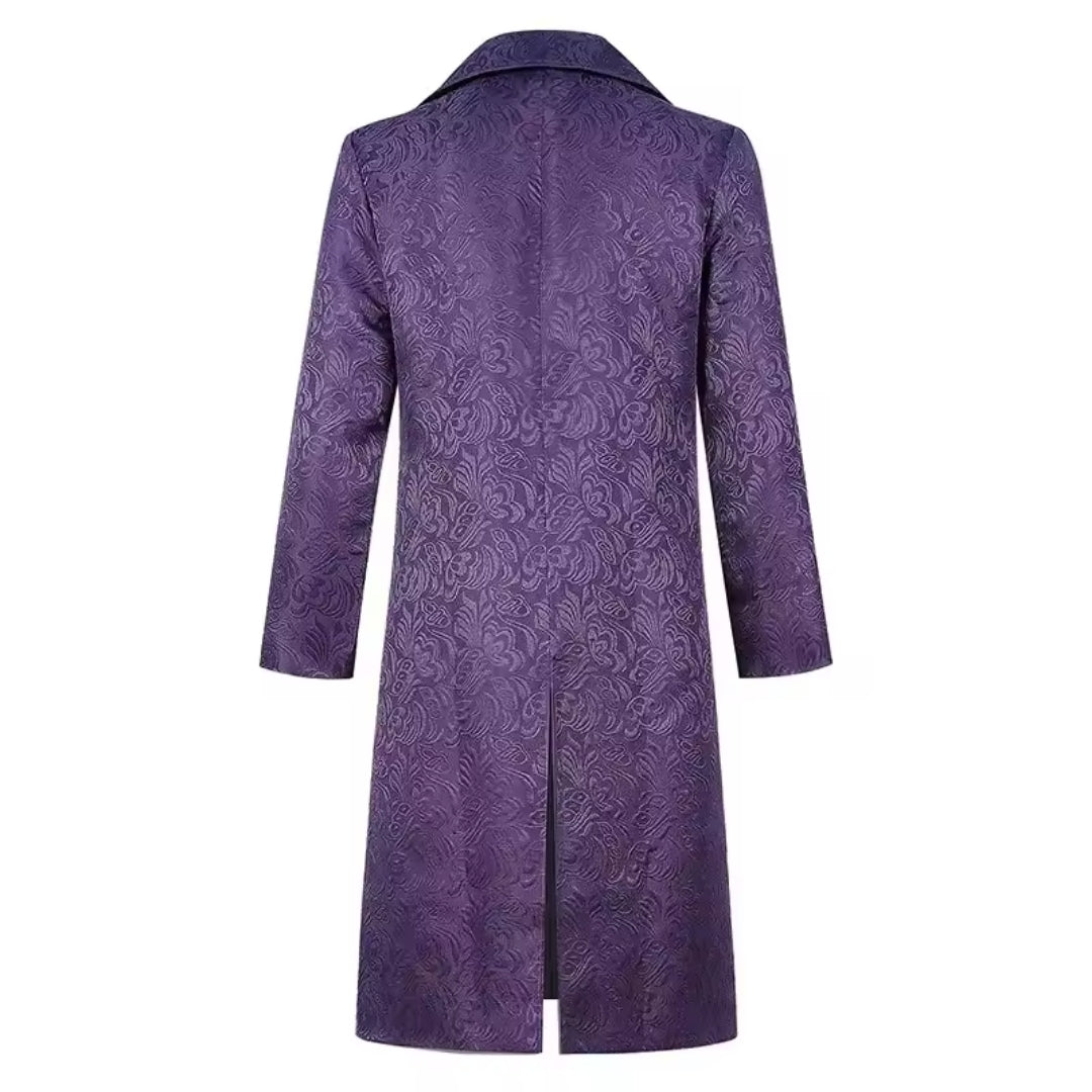 Trench-coat théâtral de méchant pour adultes - costume de cosplay unisexe pour Halloween, le carnaval et les fêtes | Sansoti