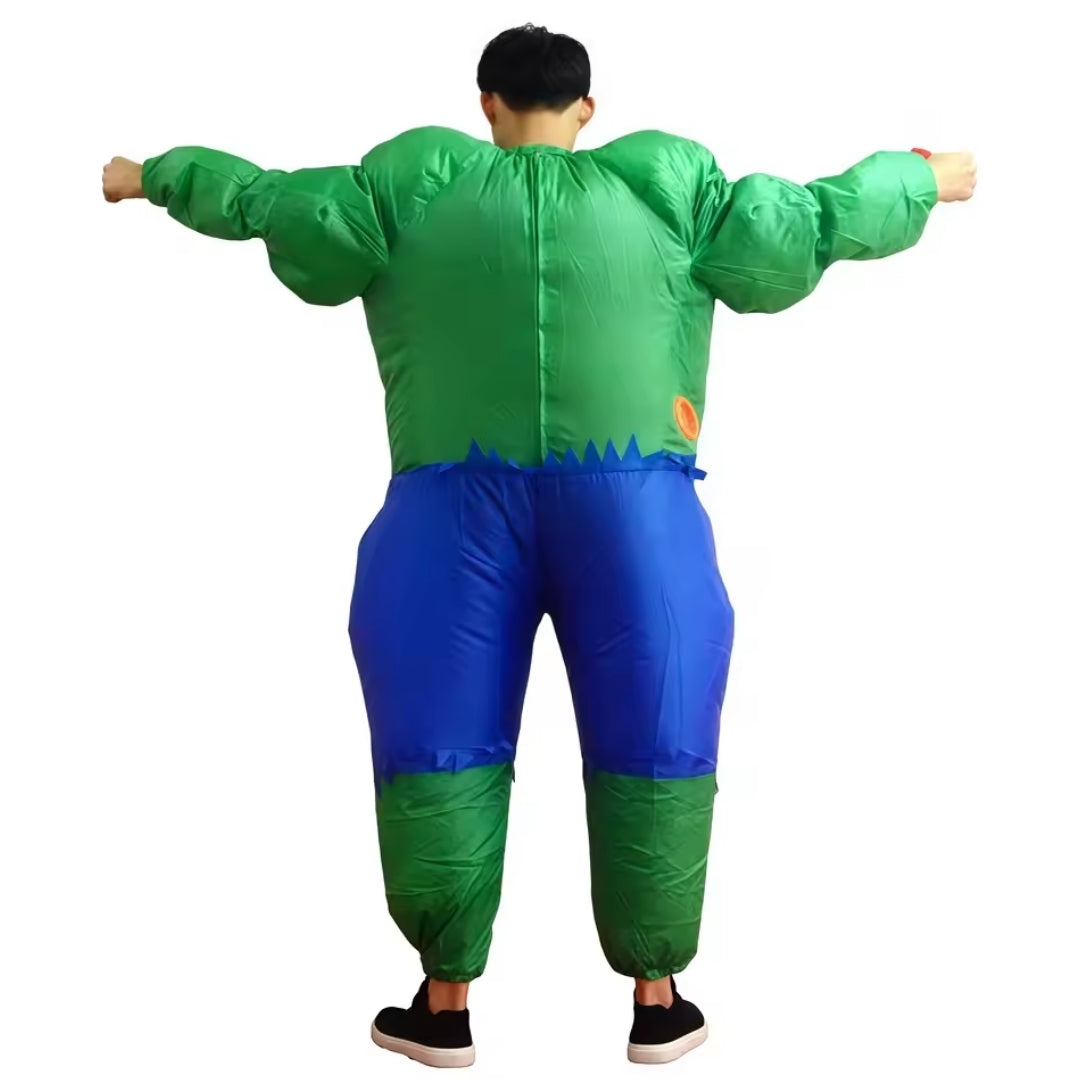 Costume de super-héros gonflable unisexe, combinaison pour Halloween, carnaval, cosplay, fête et soirée pour adultes | Sansoti