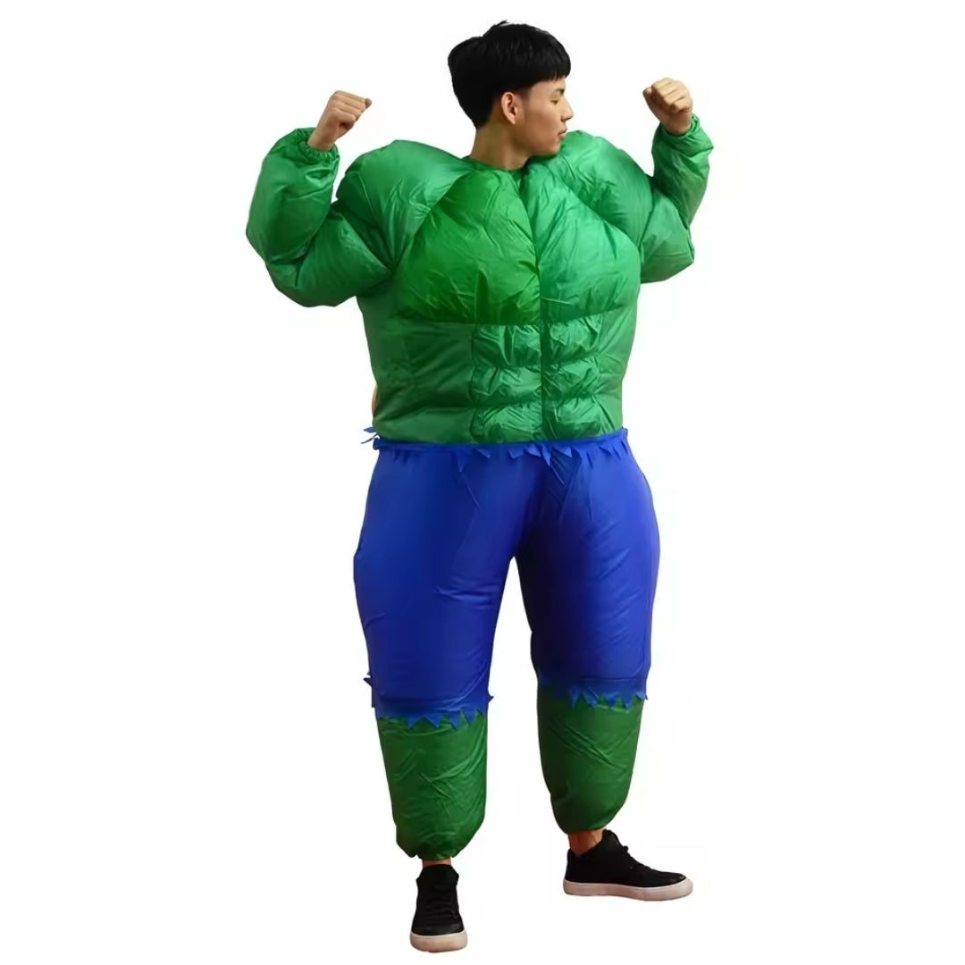 Costume de super-héros gonflable unisexe, combinaison pour Halloween, carnaval, cosplay, fête et soirée pour adultes | Sansoti