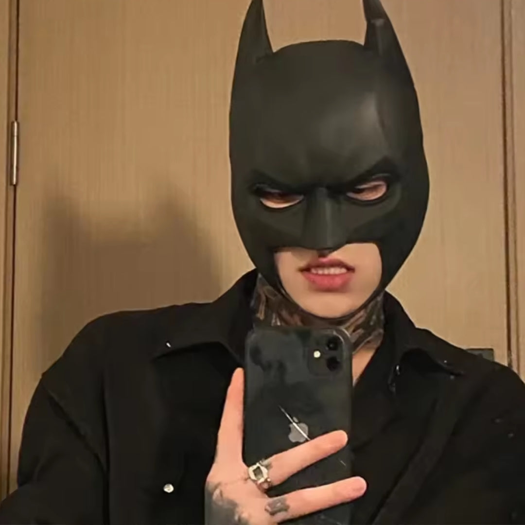 Superhelden-Vampir-Maske aus Latex für Erwachsene, Cosplay-Halloween-Karnevals-Partyzubehör | Sansoti