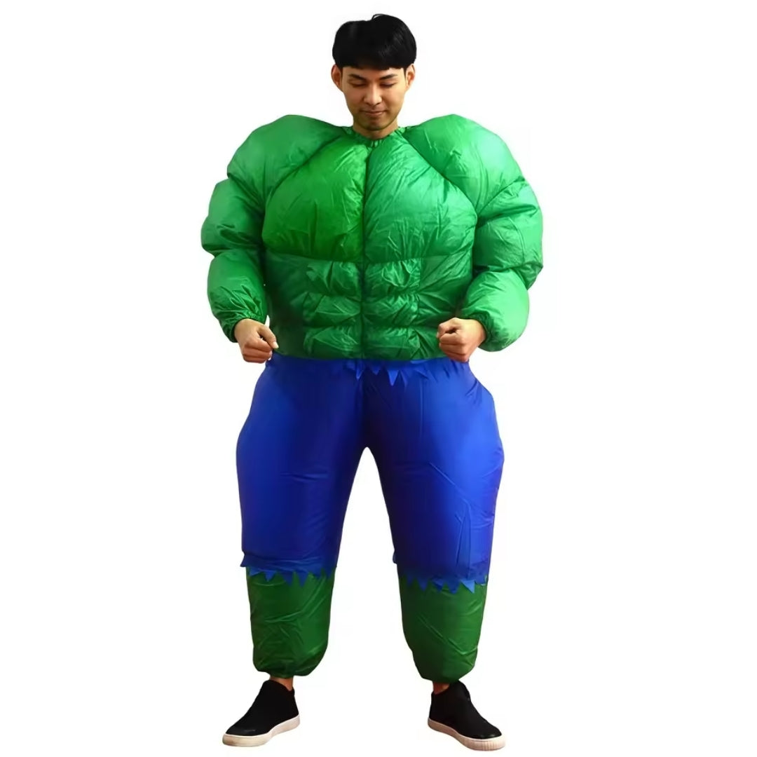 Costume de super-héros gonflable unisexe, combinaison pour Halloween, carnaval, cosplay, fête et soirée pour adultes | Sansoti