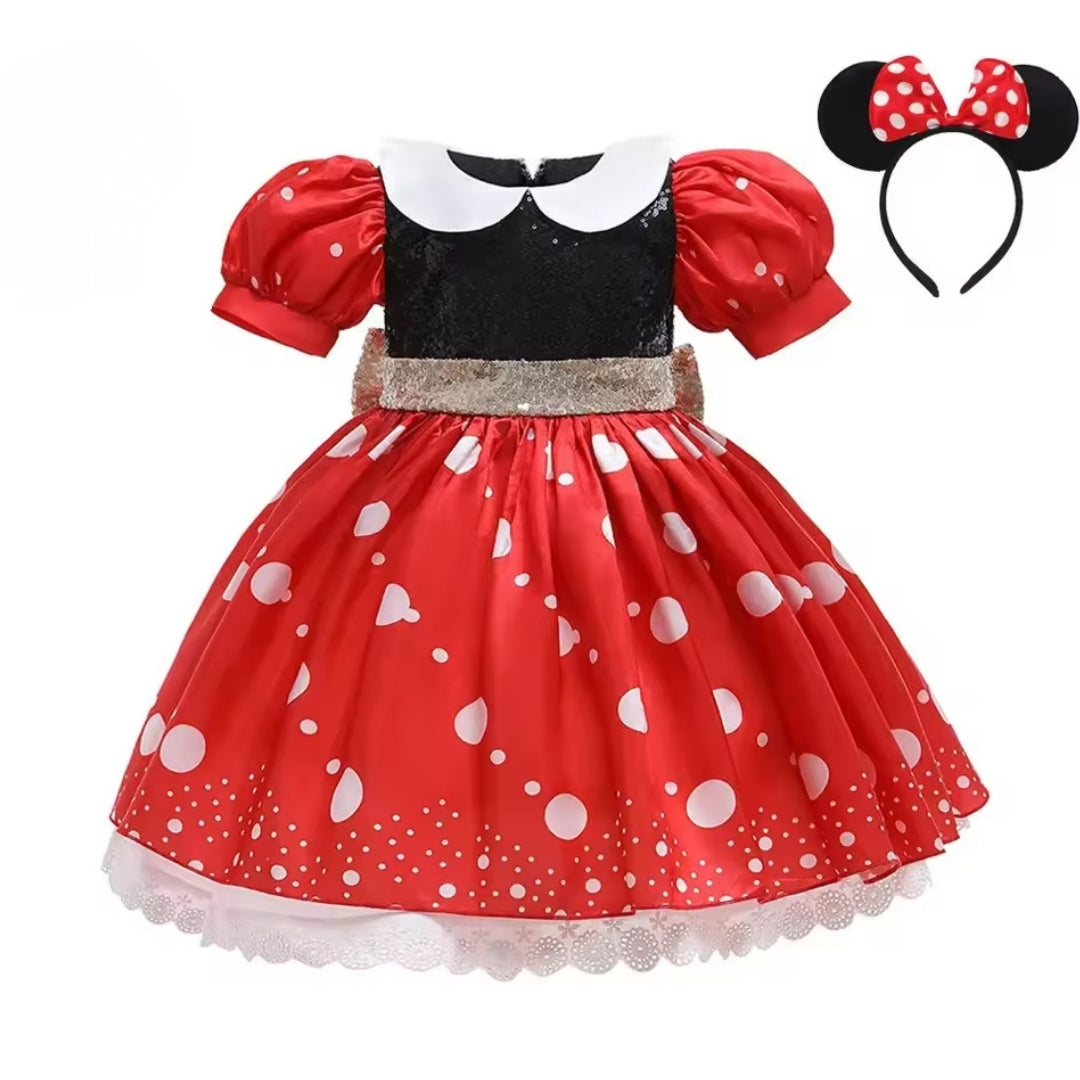 Mouse Costume Dress-Up Outfit for Girls and Boys Cosplay Carnival Halloween Children's Clothing Party Outfit Costume | Sansoti
