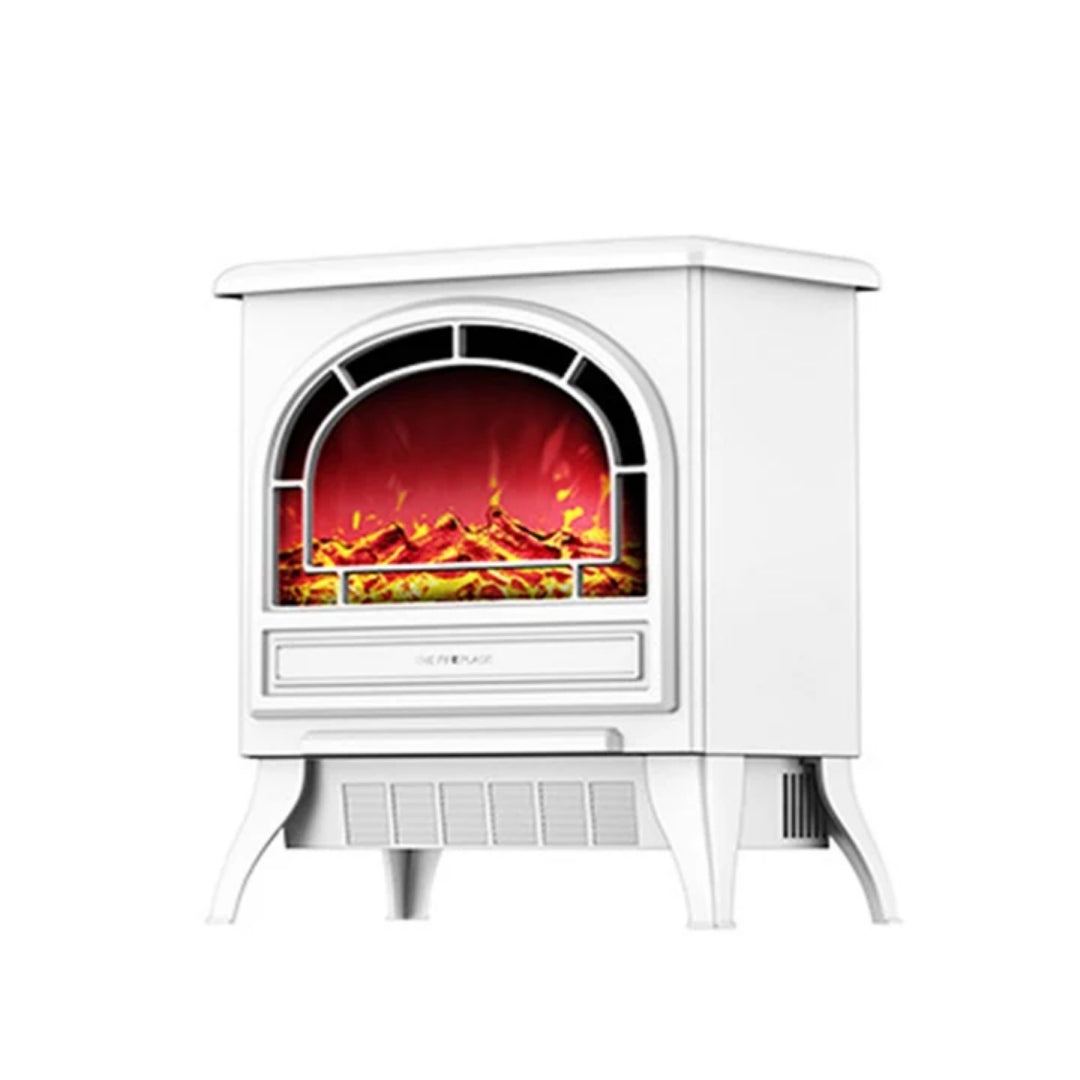 Sfeerverwarmer Elektrisch 1800W Kwartsbuisverwarming 3D Vlameffect Afstandsbediening Woonkamer Sfeerhaard | Sansoti