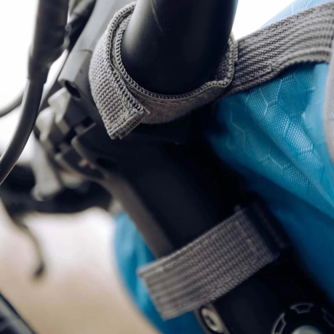 Sacoche de vélo étanche avec support de téléphone à écran tactile pour guidon, rangement sécurisé et navigation | Sansoti