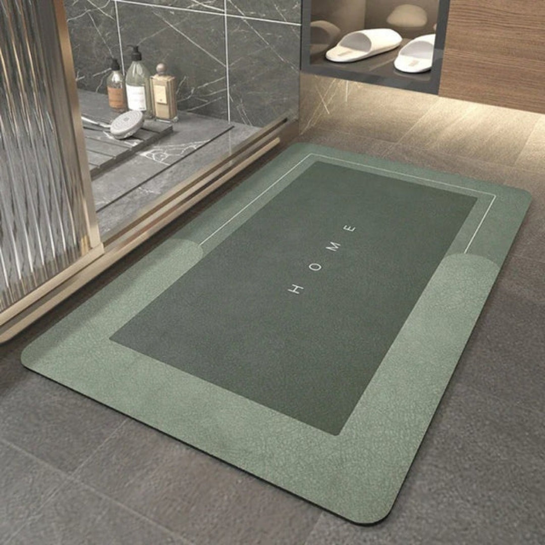 Antislip Badmat met Sneldrogende Vochtabsorptie voor Badkamer Keuken en Hal Moderne Vloerbescherming | Sansoti