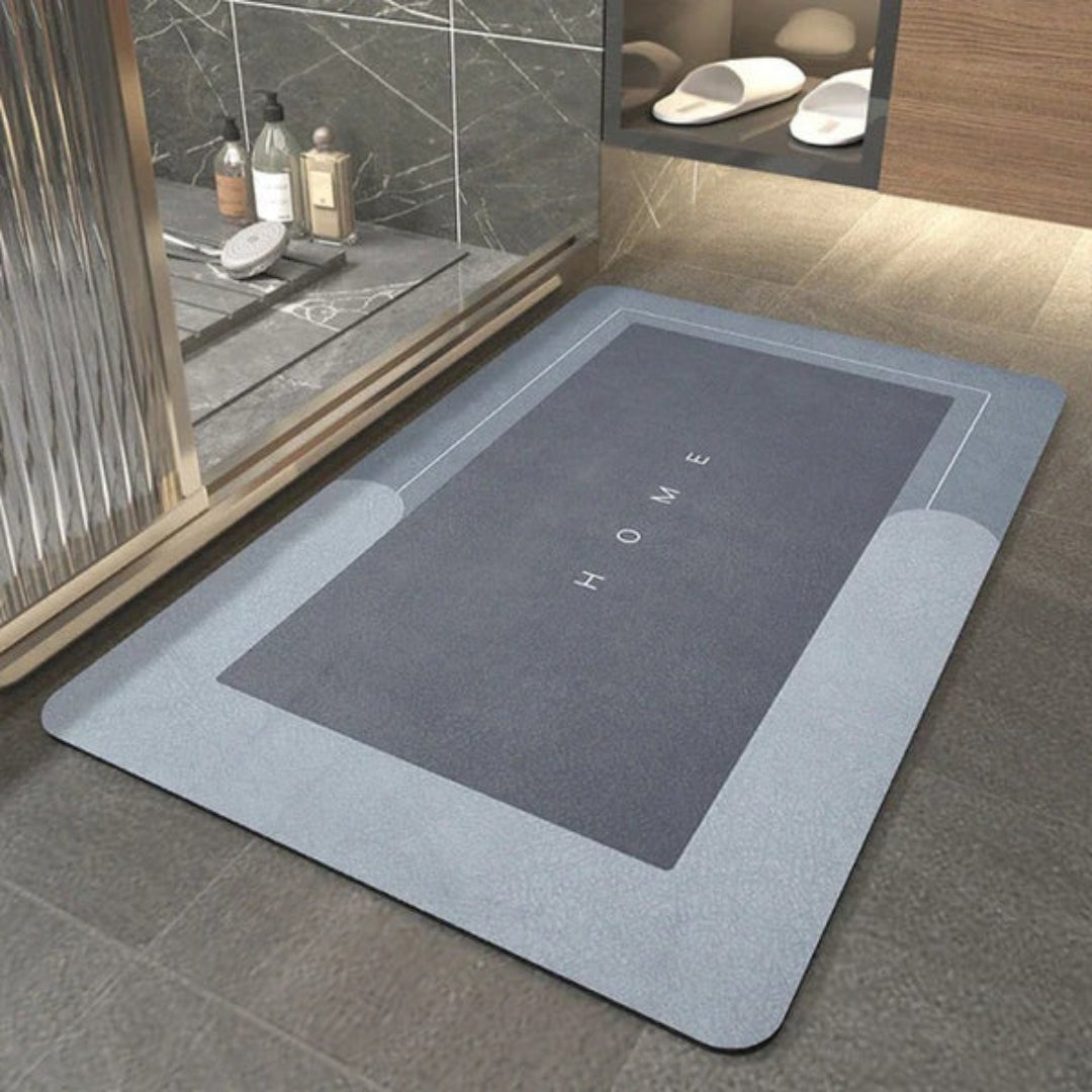 Antislip Badmat met Sneldrogende Vochtabsorptie voor Badkamer Keuken en Hal Moderne Vloerbescherming | Sansoti