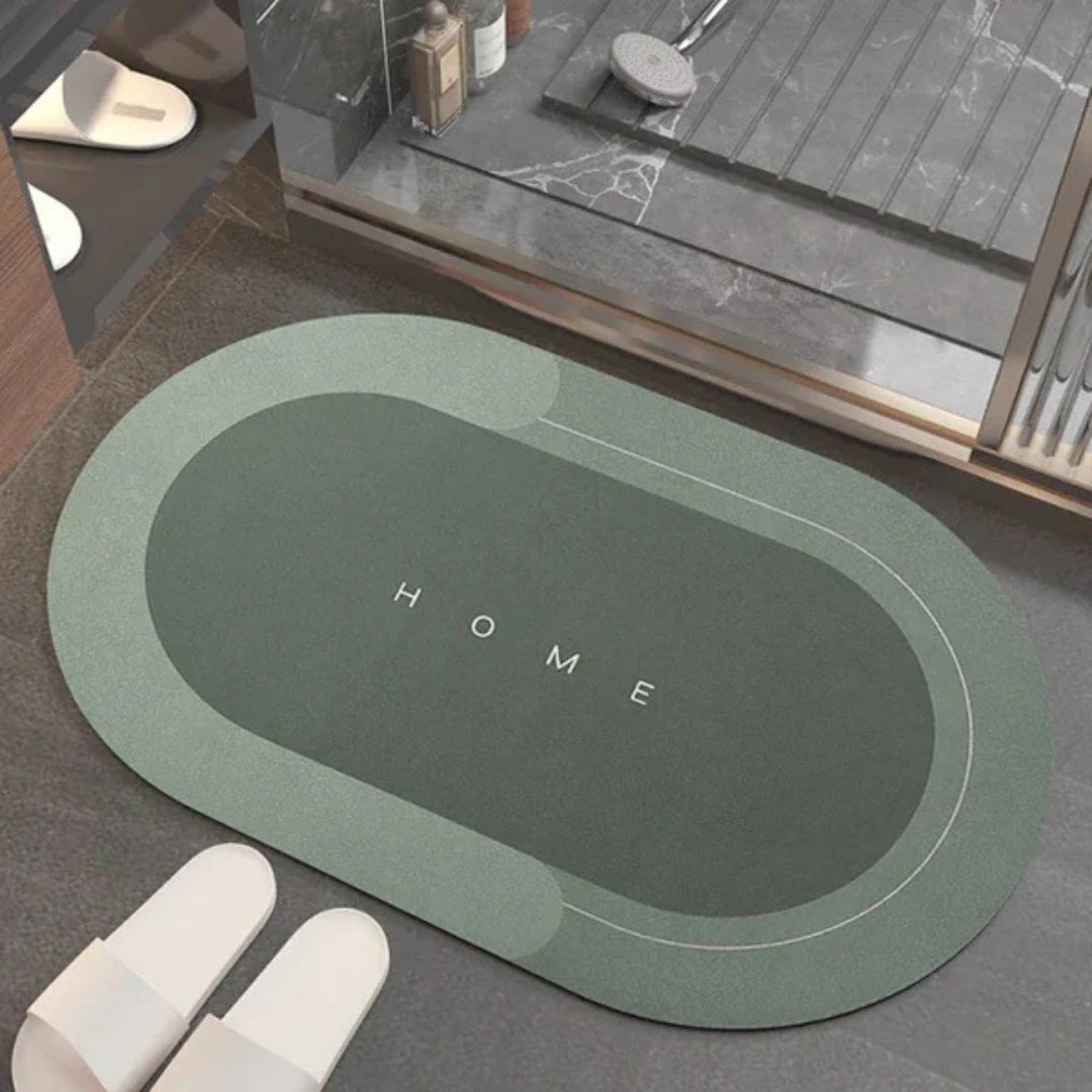 Antislip Badmat met Sneldrogende Vochtabsorptie voor Badkamer Keuken en Hal Moderne Vloerbescherming | Sansoti