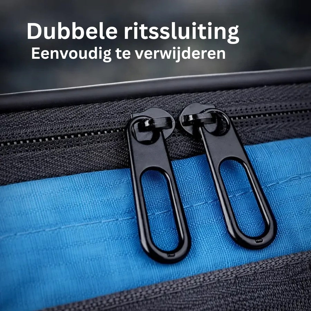 Sacoche de vélo étanche avec support de téléphone à écran tactile pour guidon, rangement sécurisé et navigation | Sansoti