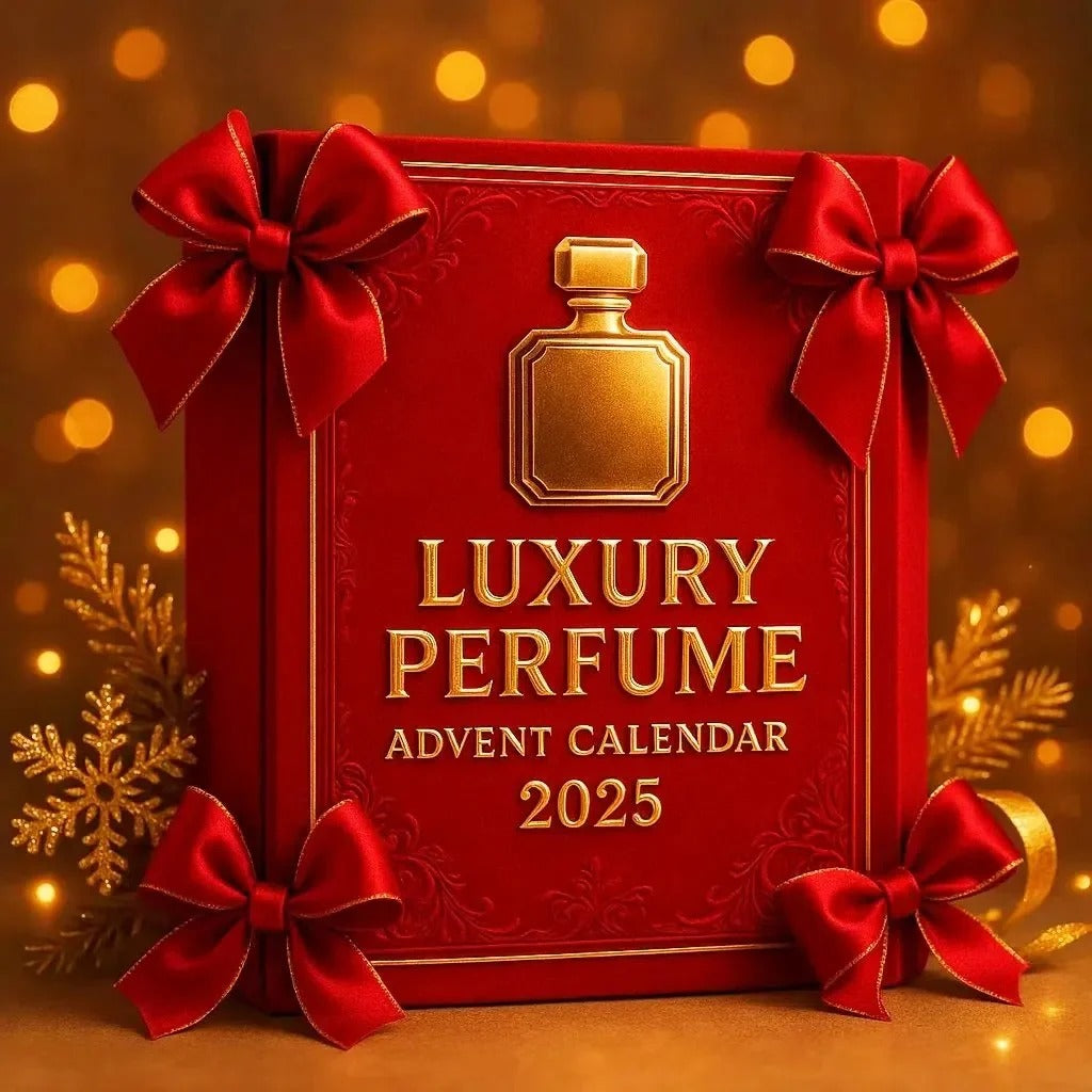 Advent Calendar with 24 Miniature Fragrance Bottles | Fragrance Collection December Calendar for Perfume Lovers | Sansoti