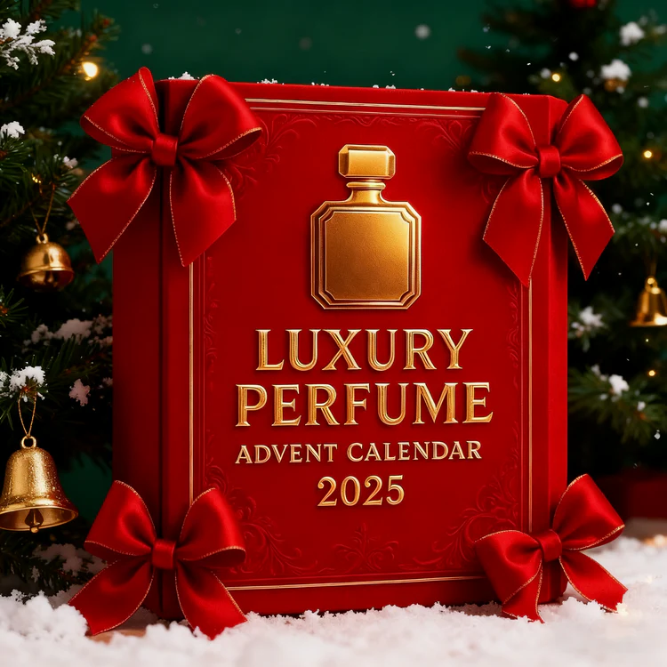 Advent Calendar with 24 Miniature Fragrance Bottles | Fragrance Collection December Calendar for Perfume Lovers | Sansoti