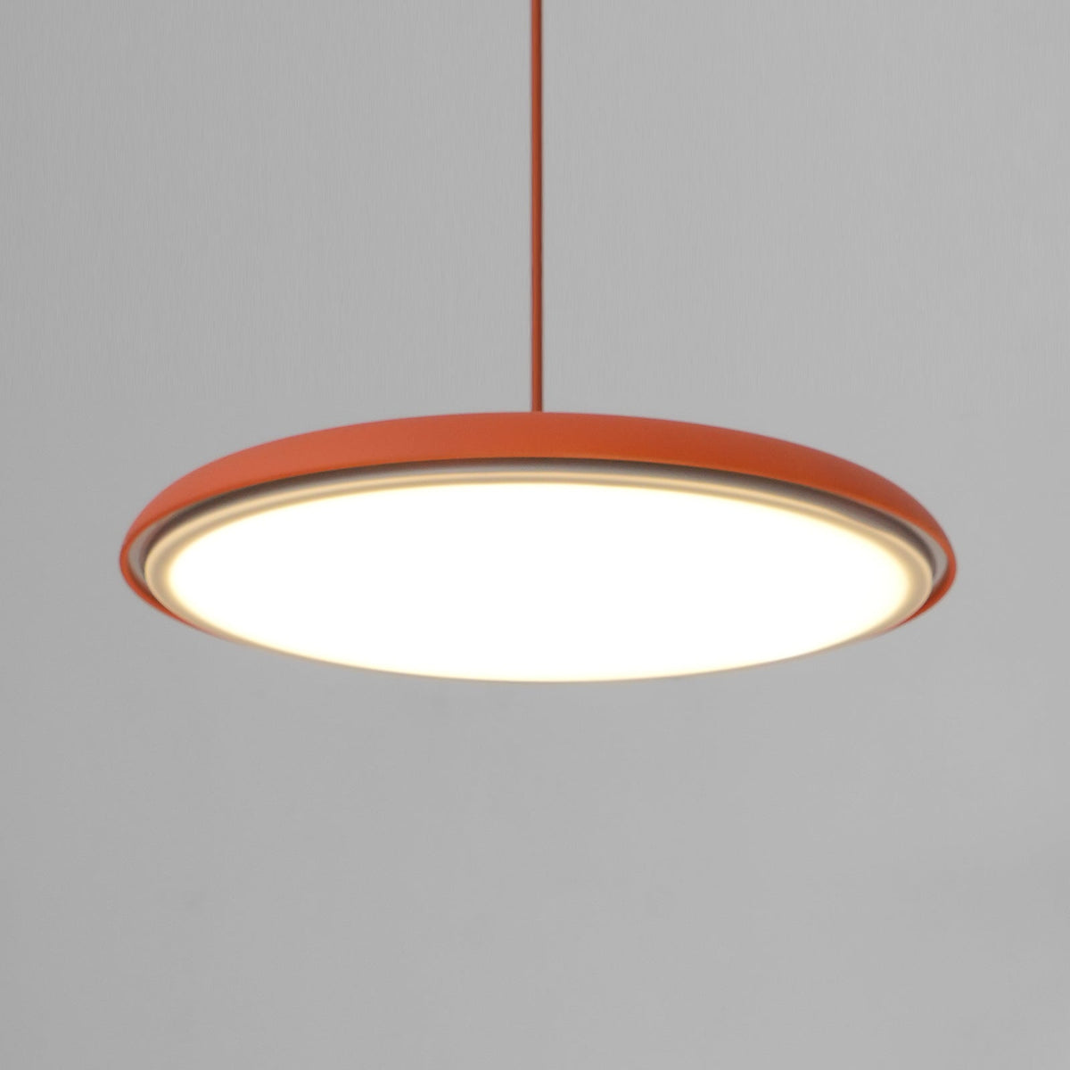 Pendelleuchte aus Metall und Acryl, dimmbar, für Kücheninsel, Esstisch und Wohnzimmer, Pastellfarben, minimalistisches Design | Sansoti