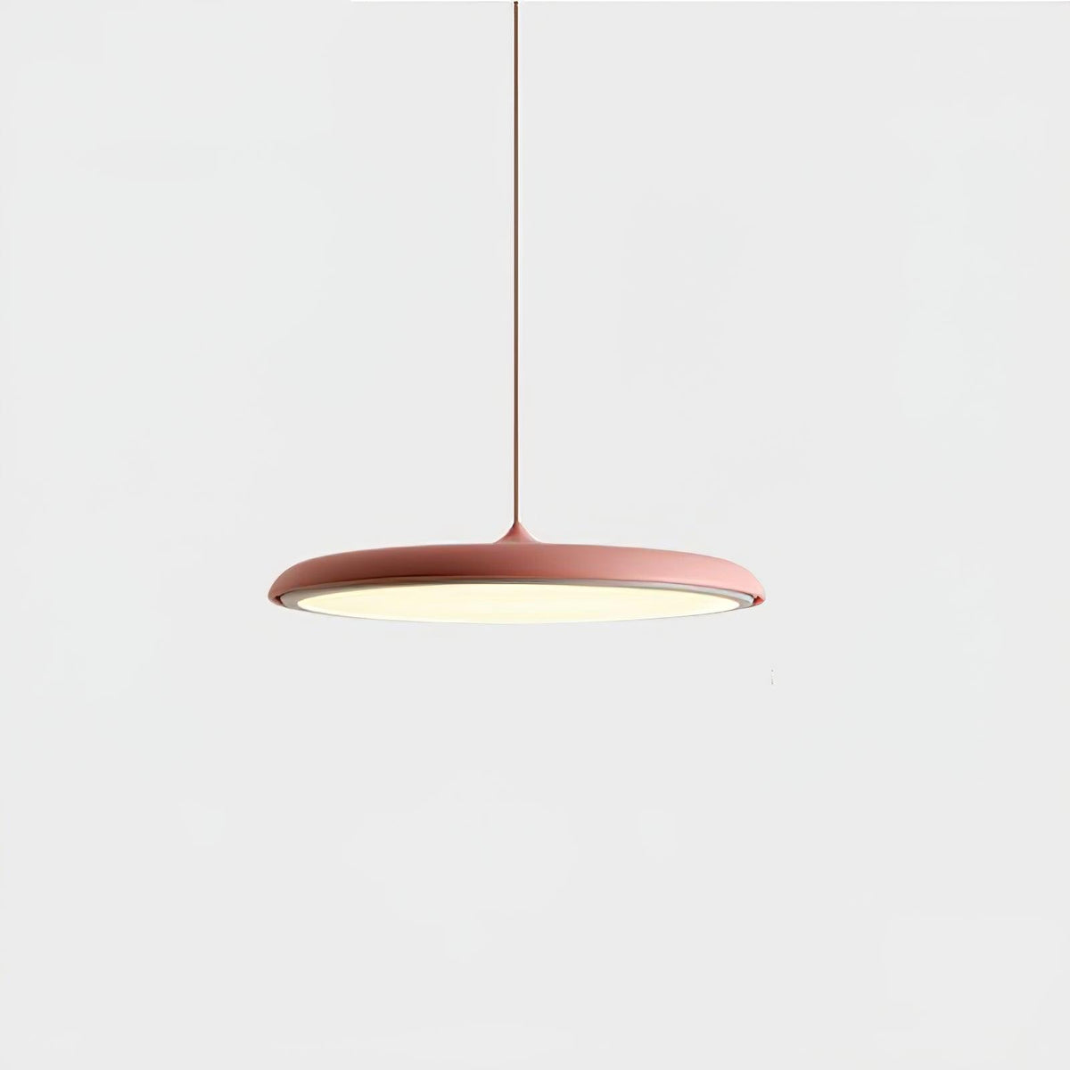 Pendelleuchte aus Metall und Acryl, dimmbar, für Kücheninsel, Esstisch und Wohnzimmer, Pastellfarben, minimalistisches Design | Sansoti
