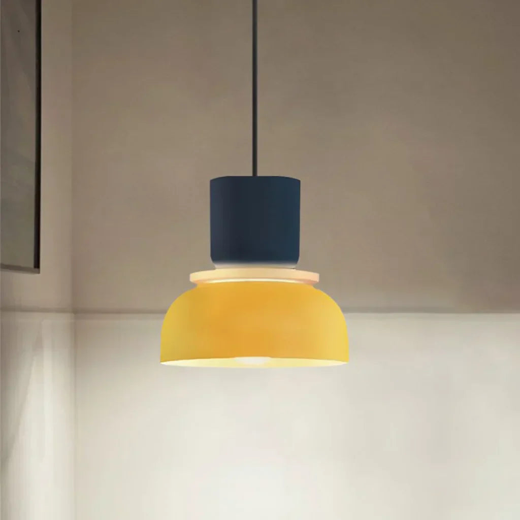 Hängeleuchte Acryl Farbblock Macaron Skandinavisch Nordisch E27 18-29cm Pastell Wohnzimmer Esszimmer | Restfield