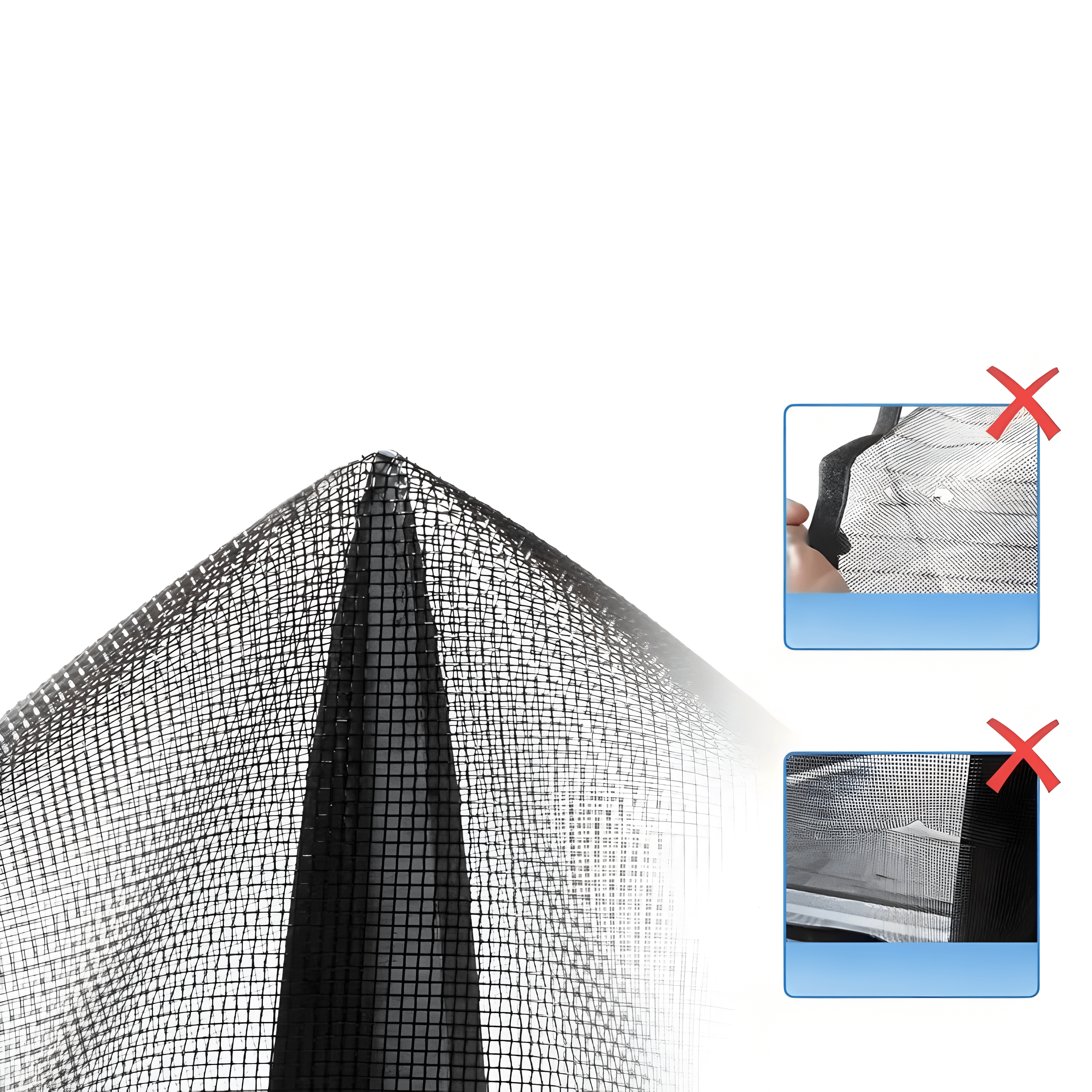 Magnetisch Vliegengordijn met Automatische Sluiting voor Deur 90x210 cm of 100x210 cm | Sansoti
