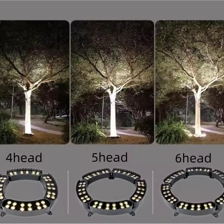 Gartenstrahler LED Baumbeleuchtung IP65 Aluminium Außenleuchte Warmweiß | Restfield