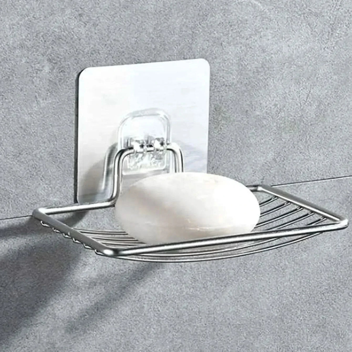Zeephouder Wandmontage RVS met Drainage voor Droge Zeep Badkamer Douche Organizer Wand Zeepbakje Zeepdispenser | Sansoti