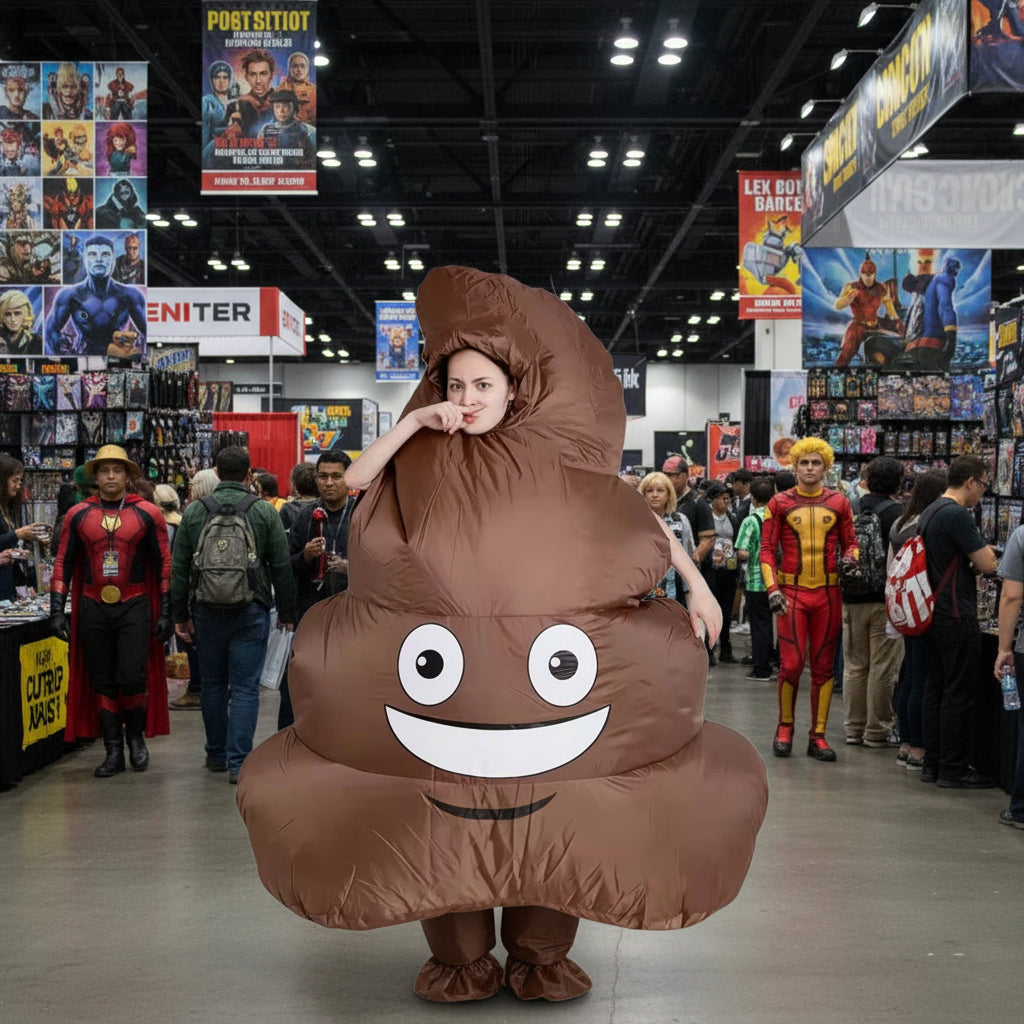 Inflatable Party Costume Emoji Character Halloween Funny Party Outfit Cosplay Fancy Dress Carnival | Sansoti