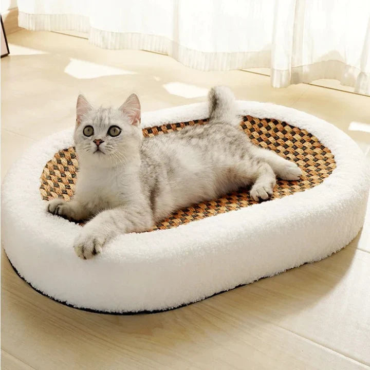 Krabbed voor Katten – Comfortabel Rustbed met Kraboppervlak | Sansoti