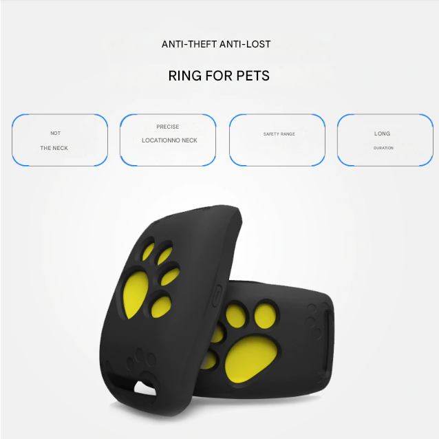 GPS-Halsband voor Katten en Kleine Honden – Realtime Locatietracking met Geo-Fencing en Waterdicht Ontwerp | Sansoti