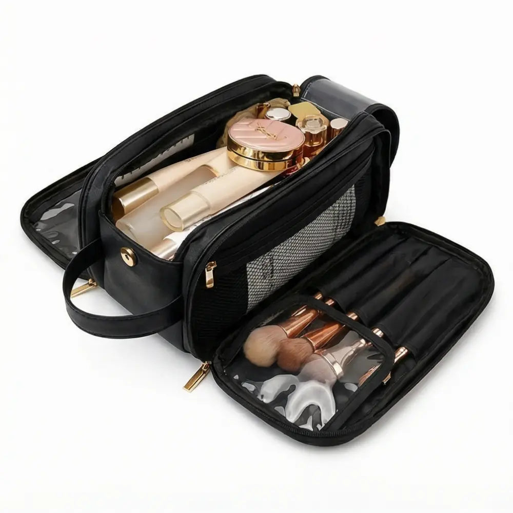 Make-up Organizer met Penseelopberging – Afklappende Opening, 25+ Producten | Sansoti