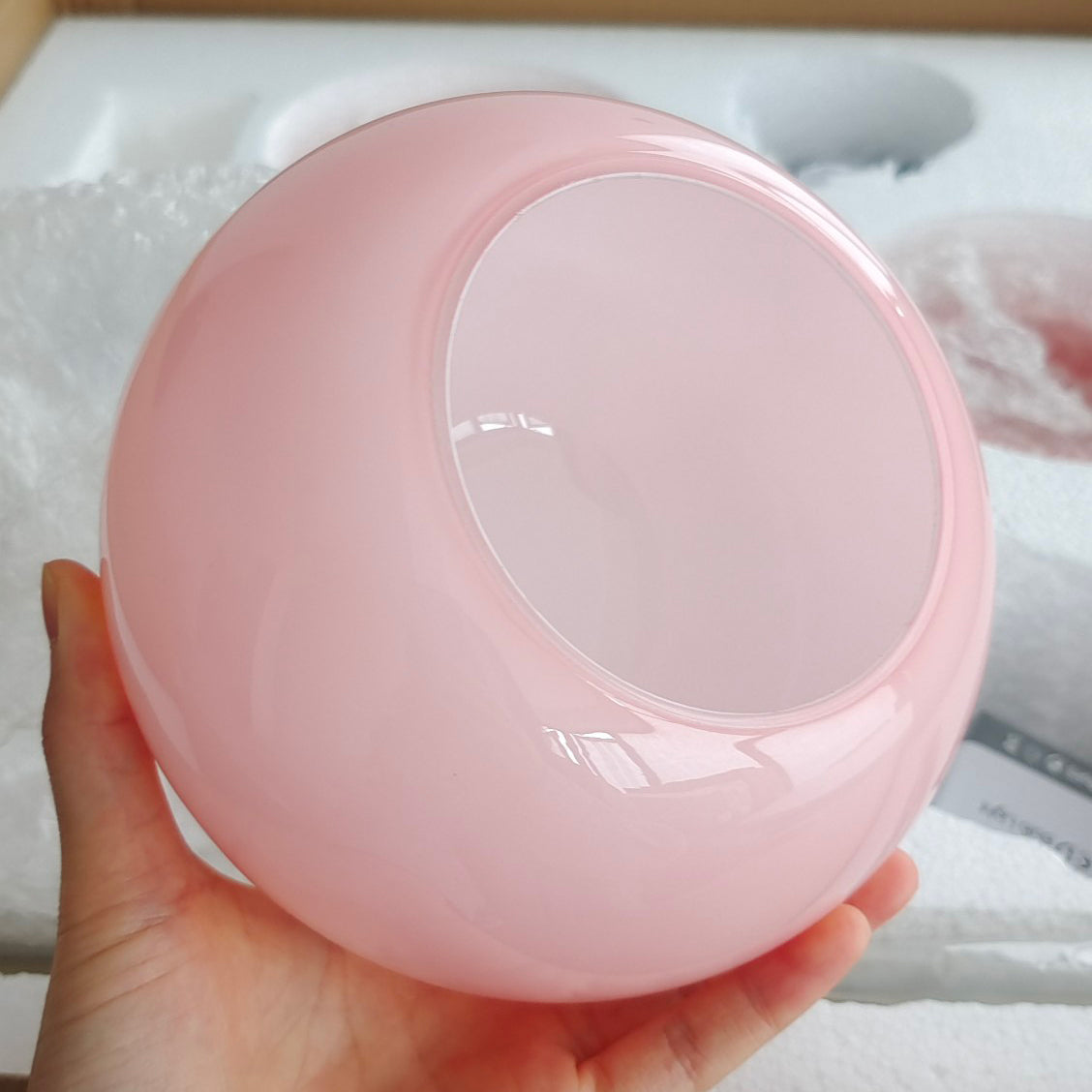 Plafondlamp Glas Roze Goud Retro 3 of 5 Lichts Hanglamp Woonkamer Slaapkamer Eetkamer Luxe | Sansoti