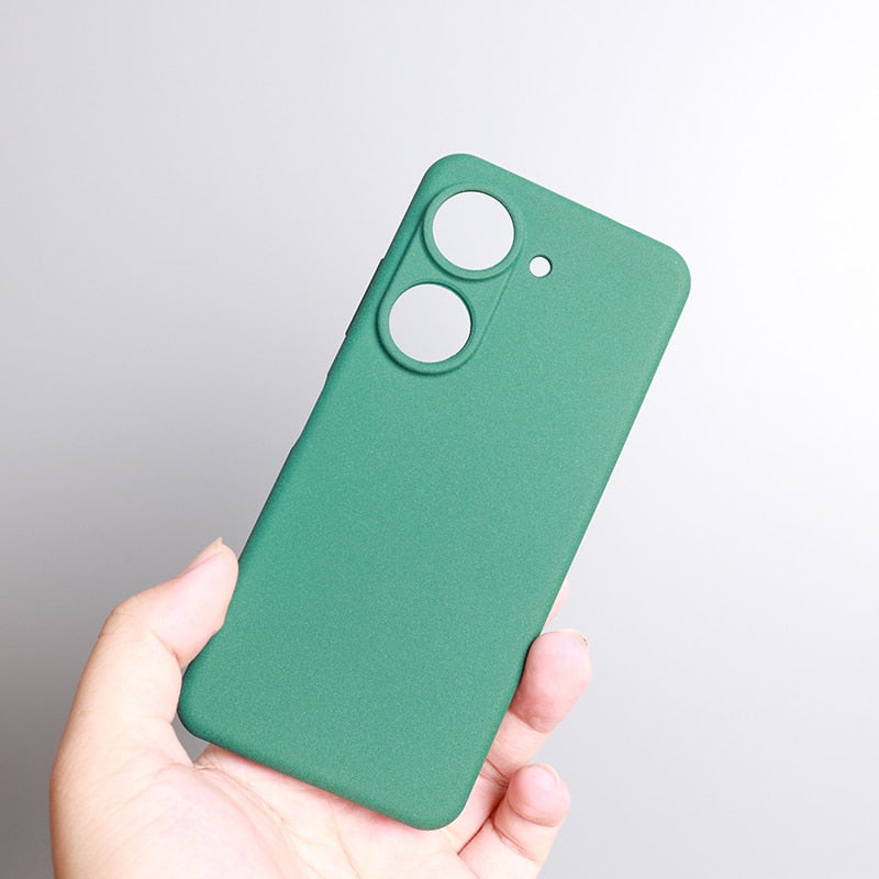 Matte Silicone Phone Case Anti-Fingerprint Shockproof Protection Wireless Charging Smartphone Case | Sansoti