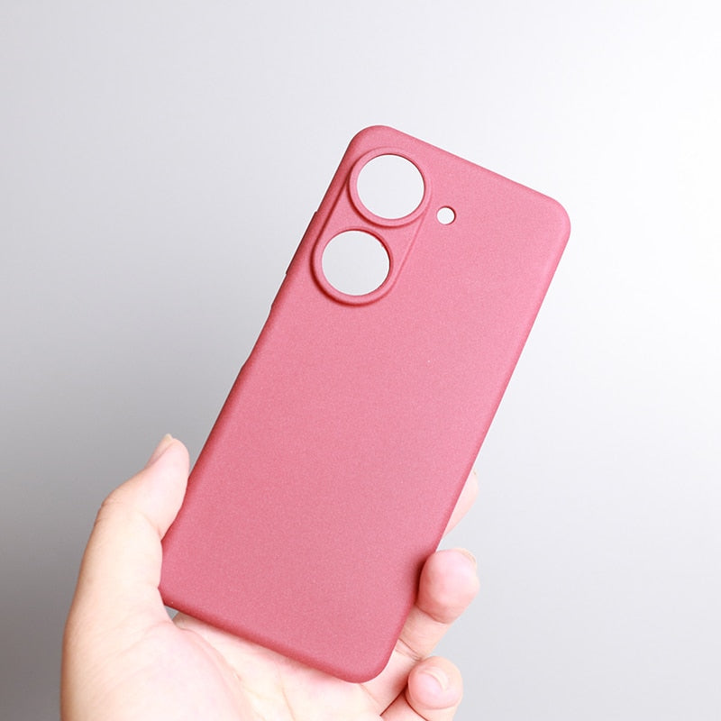Matte Silicone Phone Case Anti-Fingerprint Shockproof Protection Wireless Charging Smartphone Case | Sansoti