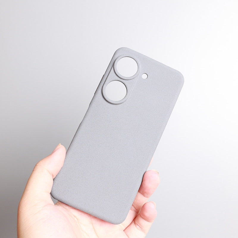 Matte Silicone Phone Case Anti-Fingerprint Shockproof Protection Wireless Charging Smartphone Case | Sansoti