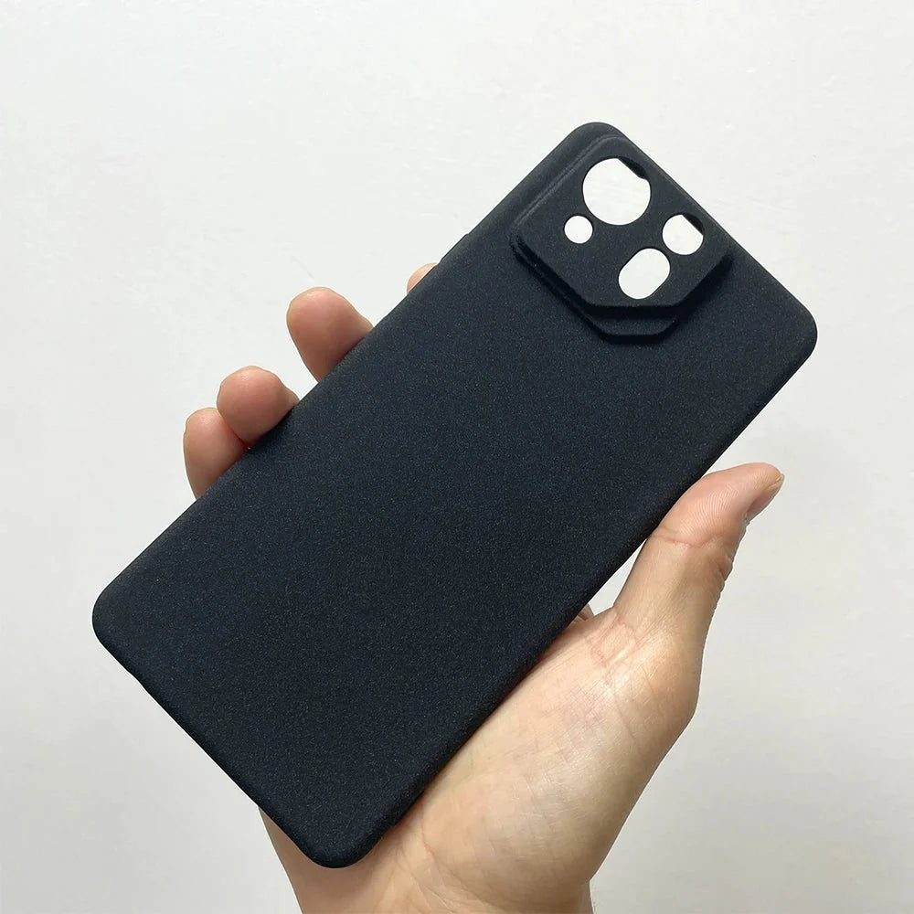 Matte Silicone Phone Case Anti-Fingerprint Shockproof Protection Wireless Charging Smartphone Case | Sansoti