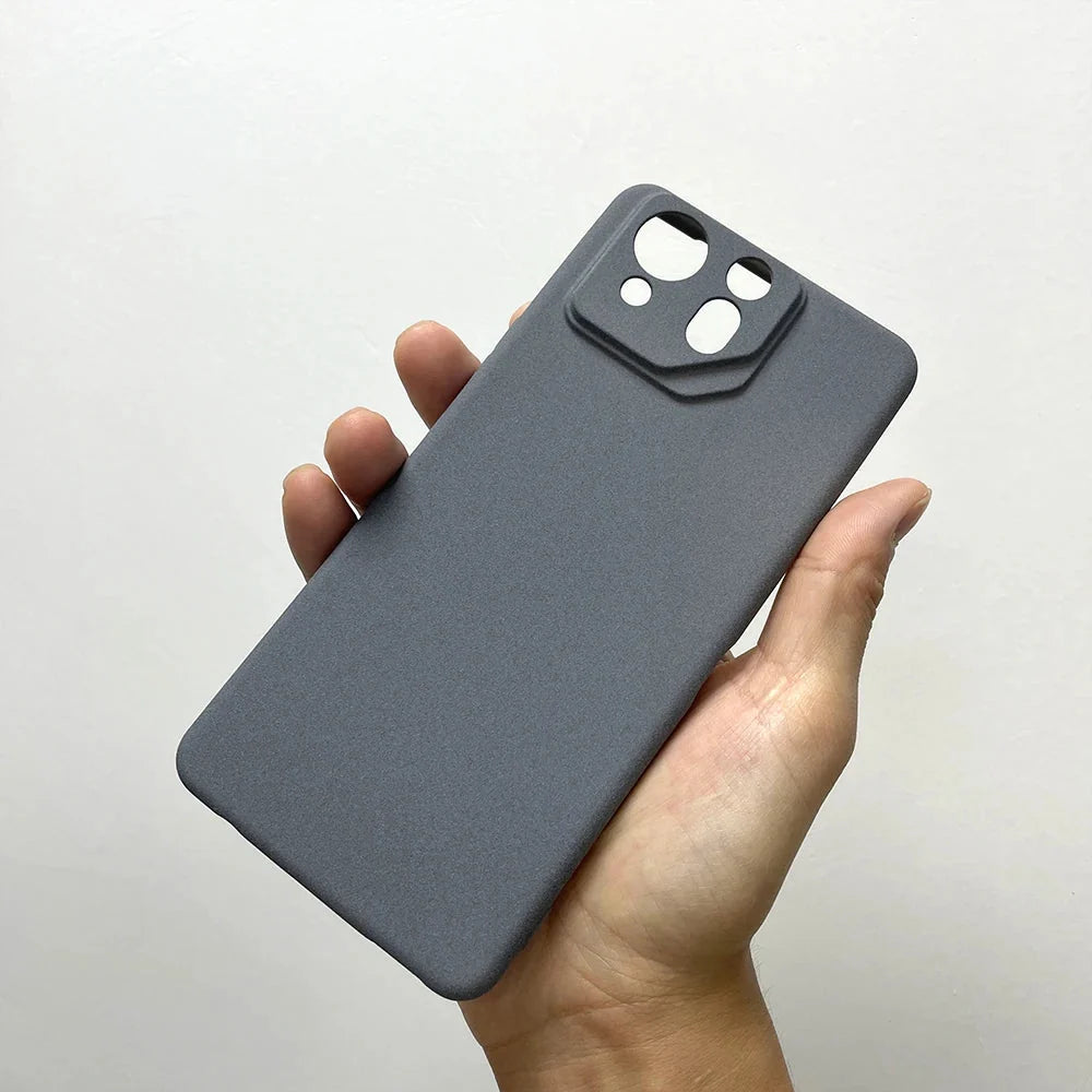 Matte Silicone Phone Case Anti-Fingerprint Shockproof Protection Wireless Charging Smartphone Case | Sansoti