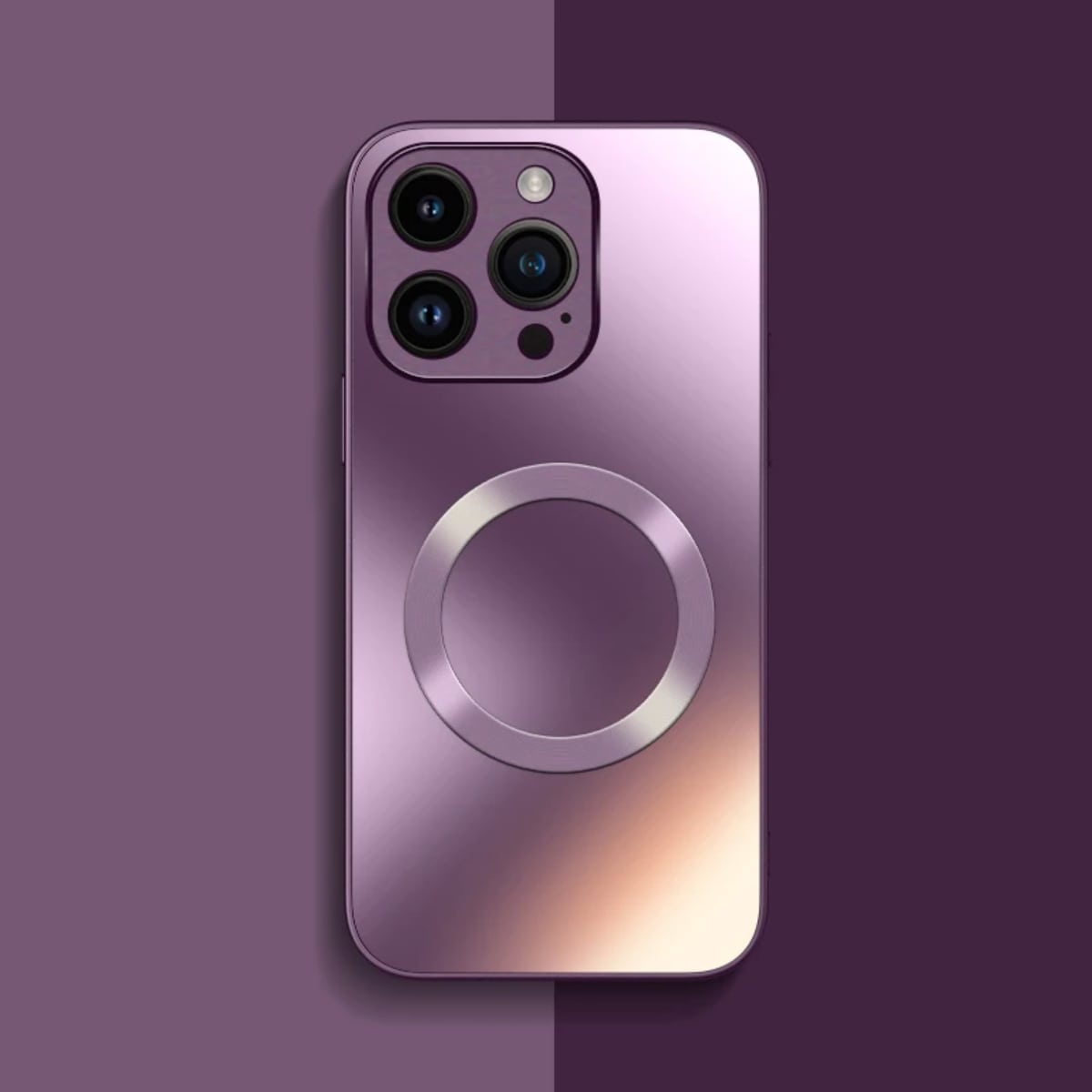 Magnetyczne etui na iPhone’a 11–17, matowe, antypoślizgowe, z ochroną aparatu, odporne na uderzenia, do codziennego użytku | Sansoti